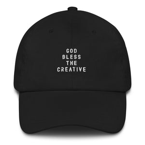 God Bless The Creative Minimal Dad Hat