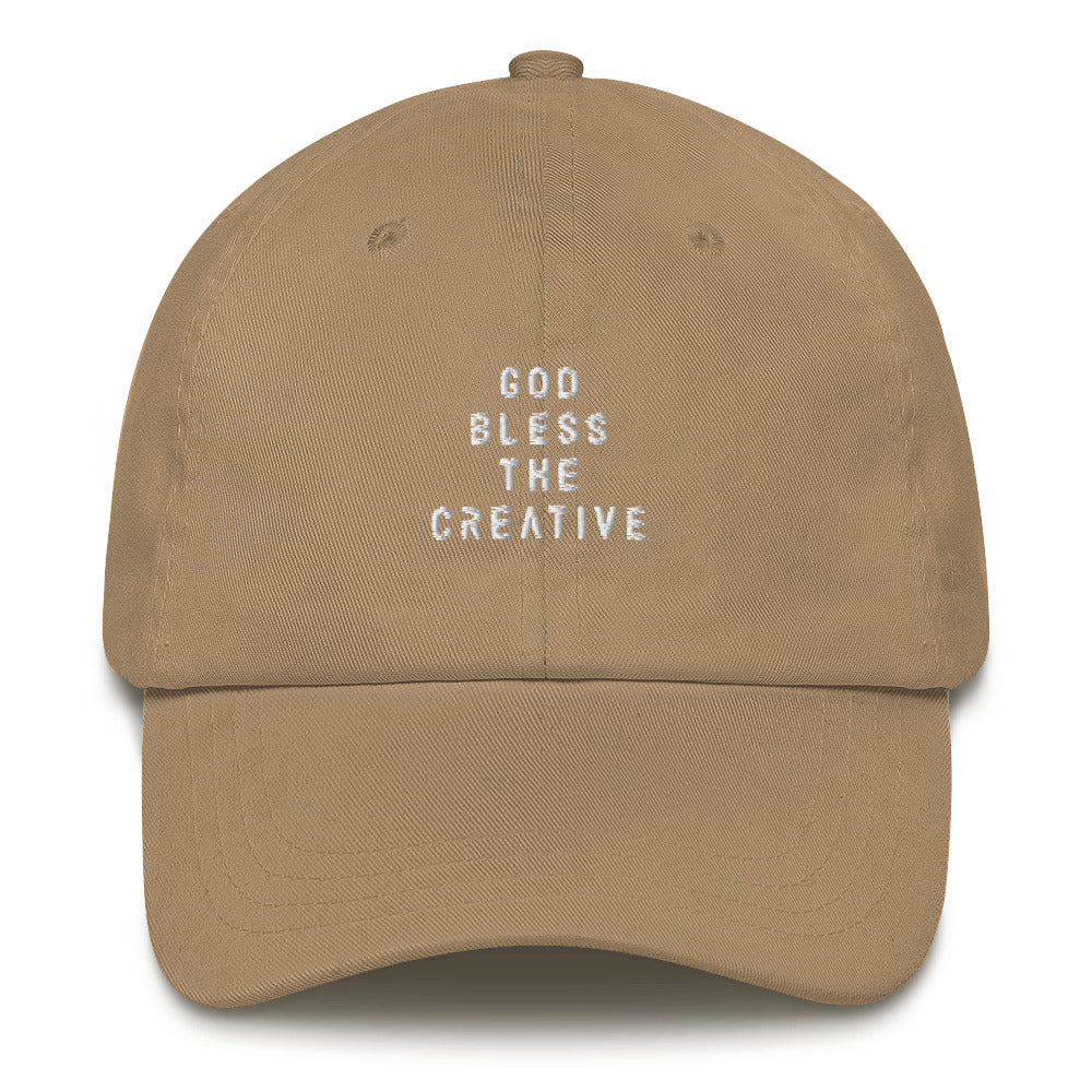 God Bless The Creative Minimal Dad Hat
