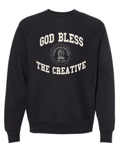 Load image into Gallery viewer, God Bless The Creative Collegiate Sweater [PRE-ORDER]